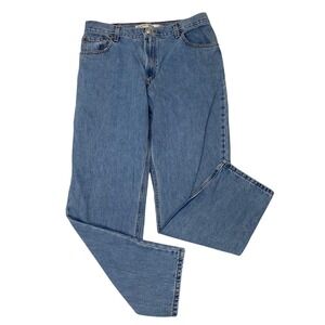 Vintage Levis 550 Womens 32x30 Relaxed Tapered Light Wash Jeans